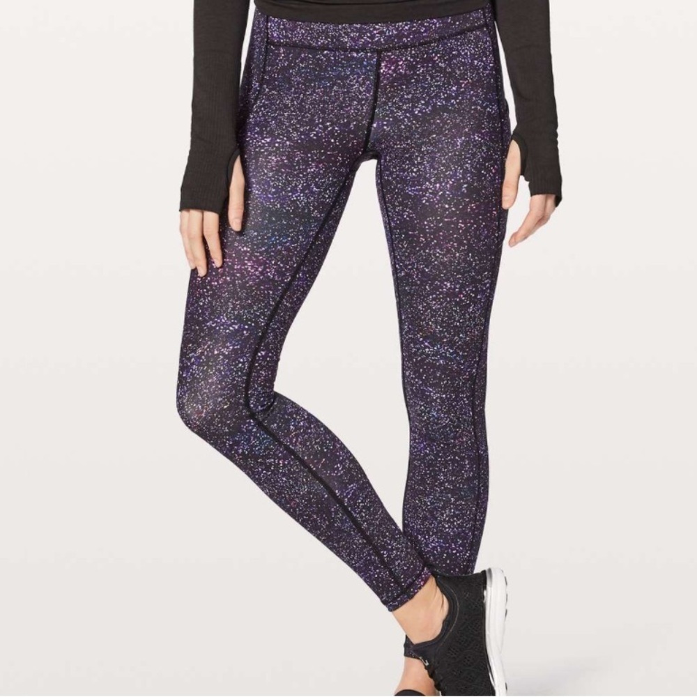 Lululemon Speed Up Tights 28” Legging Size 6 in Crytalline Multi Running Pockets